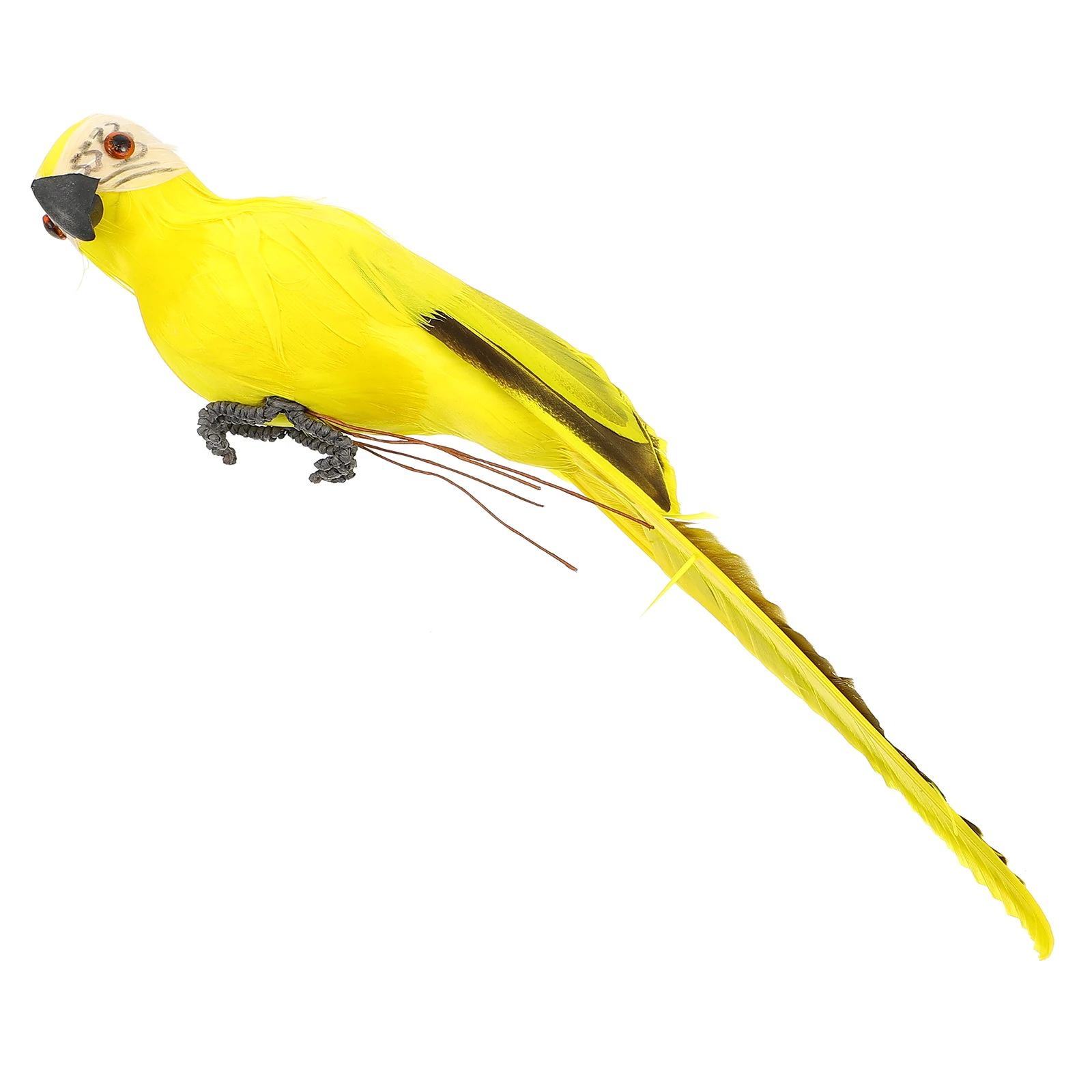

Artificial Parrot Model nament Foam Simulated Bird Model Home Wedding Garden nament Artificial Bird Durable Craft