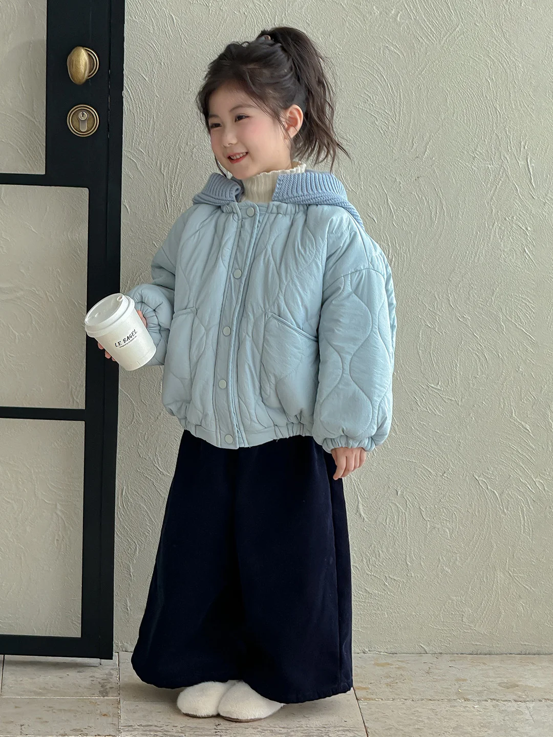 

Утепленная хлопковая куртка для девочек: новая модная коллекция осень-зима, теплая хлопковая одежда для малышей