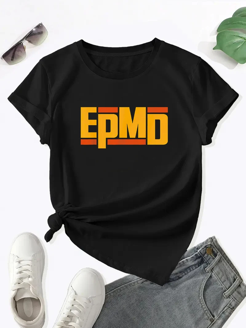 2024 EPMD printed girls fashion T-shirt summer round neck short sleeved