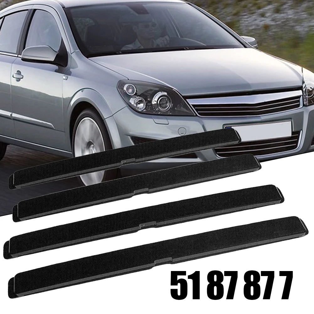 

4-Piece Roof Rack Set For Opel Astra H 51 87 877 51 87 878 Black Roof Rack Accessory