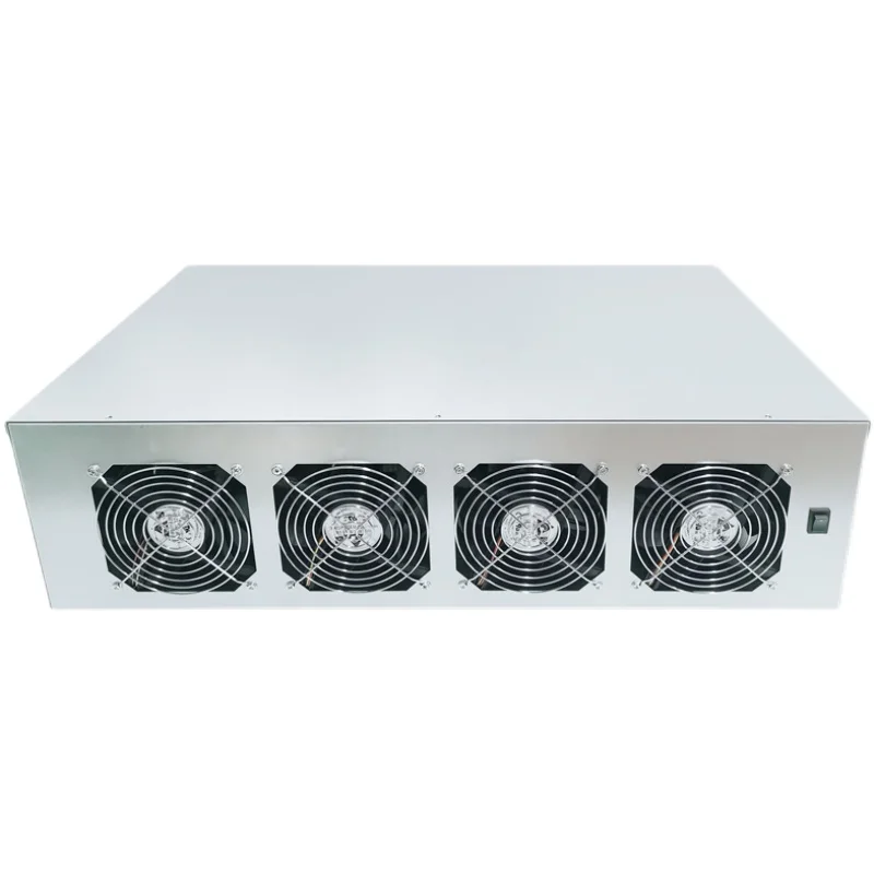 RTX 3060 3070 3080 3090 Ondersteuning 65 mm afstand 8 GPU-platformframe met voeding Grafische kaartbehuizing H61 B85 8 GPU-behuizingen