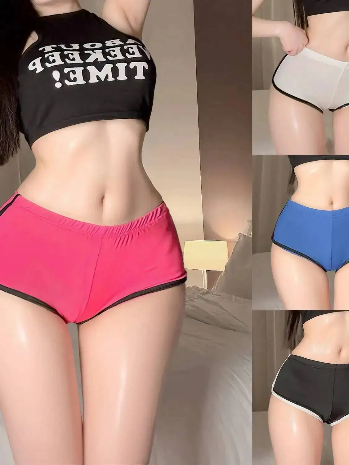 نمط جديد بار فتاة ساخنة مثير عالية الخصر سليم الرياضة الرصاص راقصة الزي السراويل النساء القطب الرقص السراويل الساخنة موضة 76SO