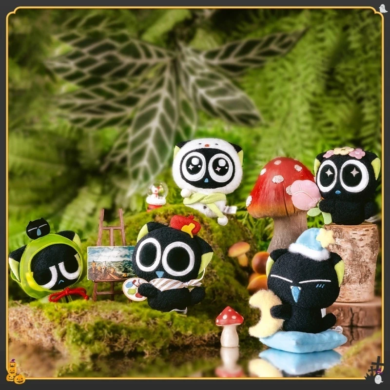 

Аутентичная плюшевая кукла Longg Xiaohua, игрушка Four Seasons Journey, милая ленивая глухая коробка, загадочный подарок, подвесной орнамент, коллекционная фигурка