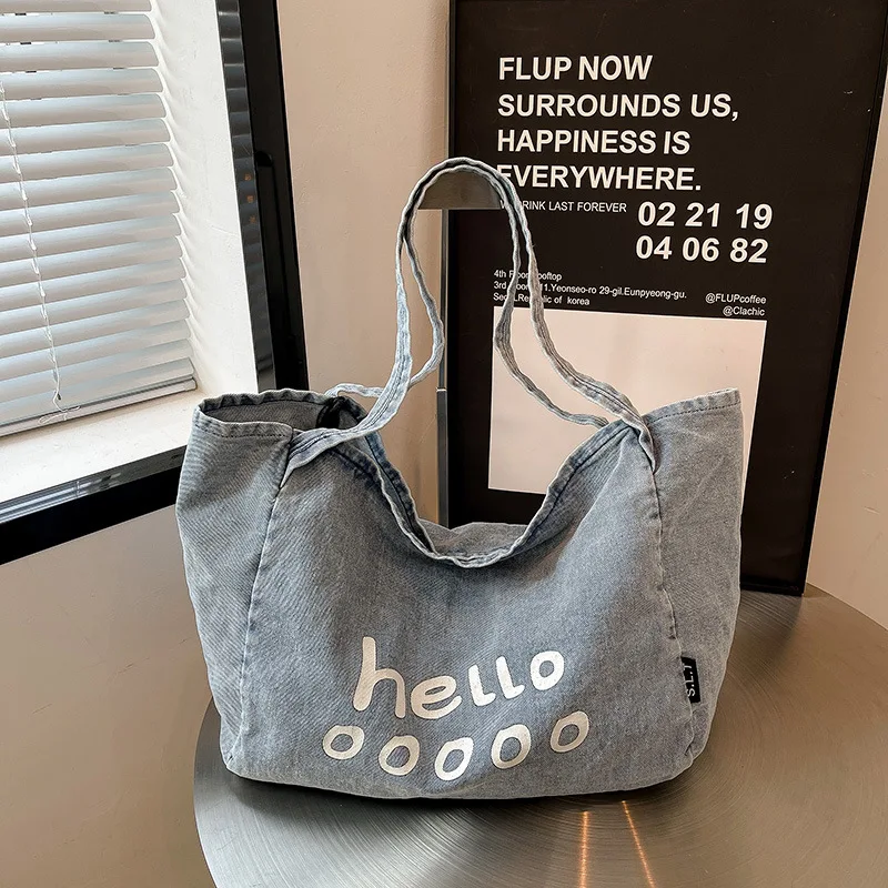 

2025 Large Print Tote Bag for Women Fashion Commute Shoulder Bag Spacious Crossbody Purse Minimalist Versatile Handbag​