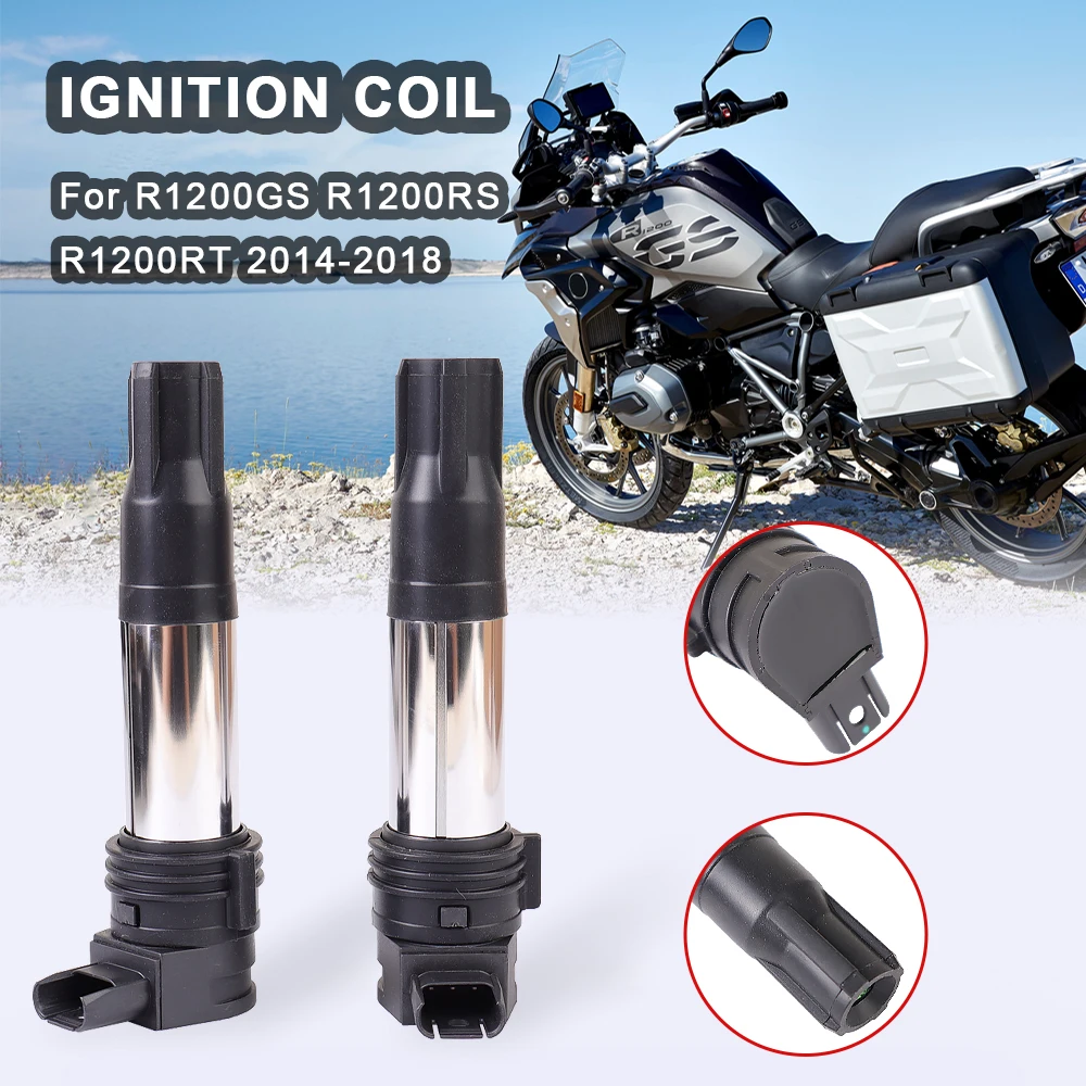 

For BMW R 1200 GS R1200GS R1200RT 2014-2018 R1200 R1200RS 2015-2018 Motorcycle Ignition Coil 8526677-02 12138526677 Accessories