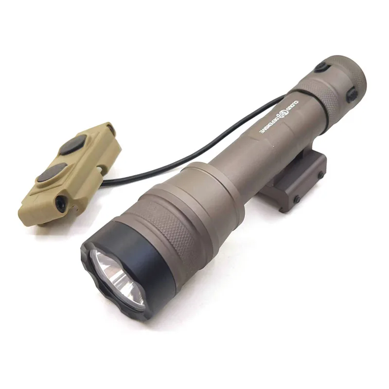 Long metal glare flashlight high brightness 1400 lumens outdoor flashlight