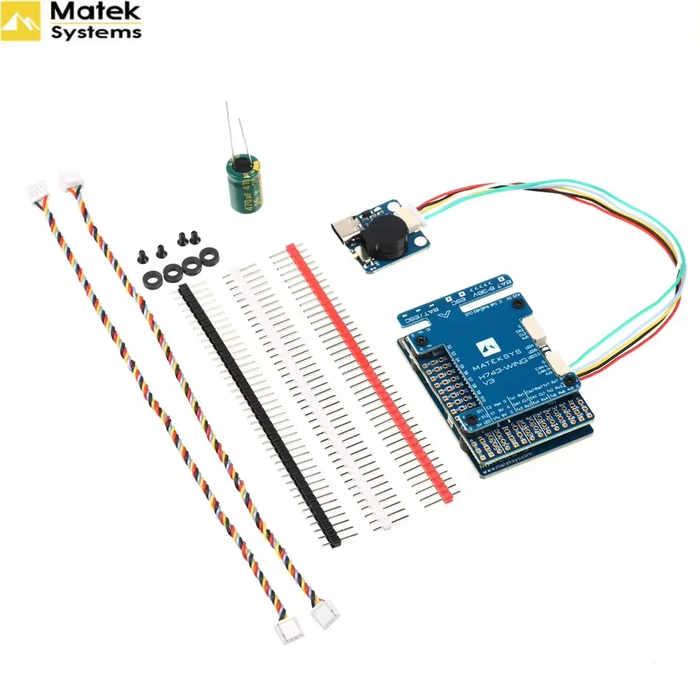 MATEK System H743 WING V3 Flight Controller - view 3