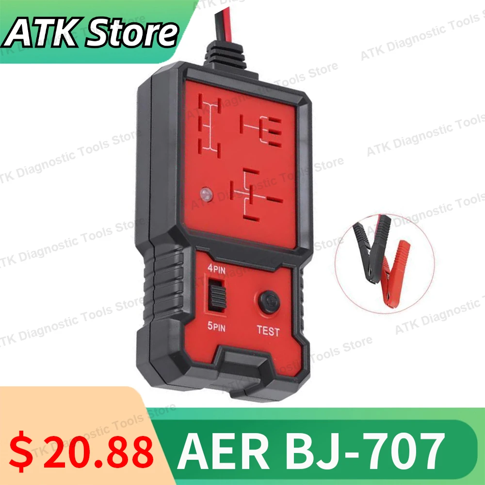 Diagnostic Tool Car Relay Tester 12V Electronic Automotive Relay Tester Universal For Auto Battery Checker Alternator Analyzer