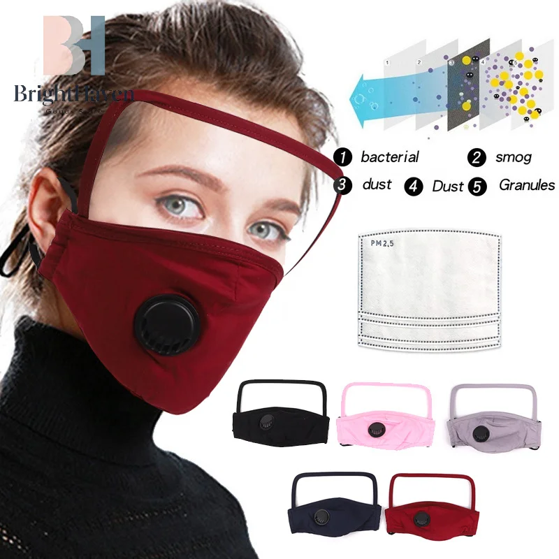 Sports Warm Mask Filter Outdoor Riding Dust Mask Protective Lens Removable Washable Labor Insurance B.H