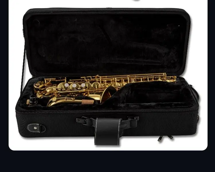 Saxophone Alto 62 Professional Alto Sax Series High Saxophone Gold Lacquer With Mouthpiece Reeds Neck Case