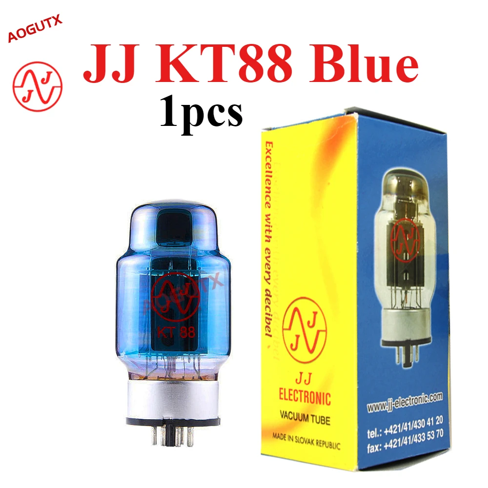 JJ KT88 Tube Vacuum Matched | - Quad Power Blue Shop Electronic