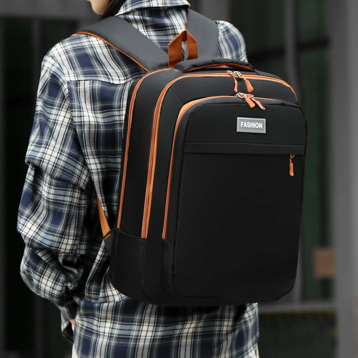 

Модный деловой рюкзак для мужчин, легкая школьная сумка для деловых поездок, студентов, поездок на работу, мужской рюкзак для ноутбука, женская ручная кладь