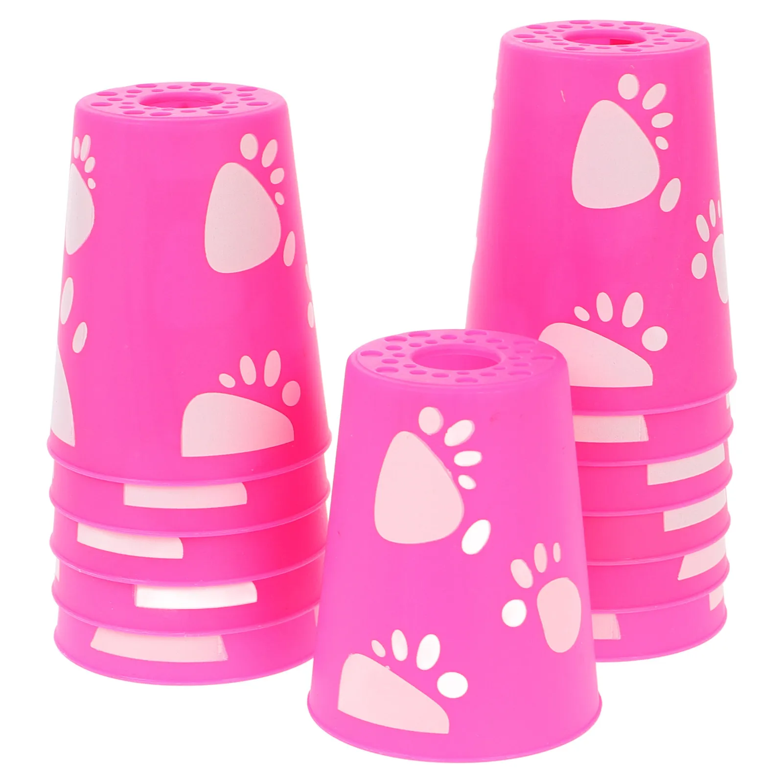 12Pcs Speed Stacking Cups Stackable Set for Games Party Stack Stackable Cups