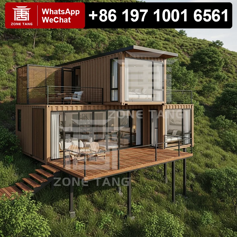 

Triple Wide Modular Homes Basic Shipping Container Homes House Price Kiosk Acoustic Privacy American Houses Pre Fabricated Homes