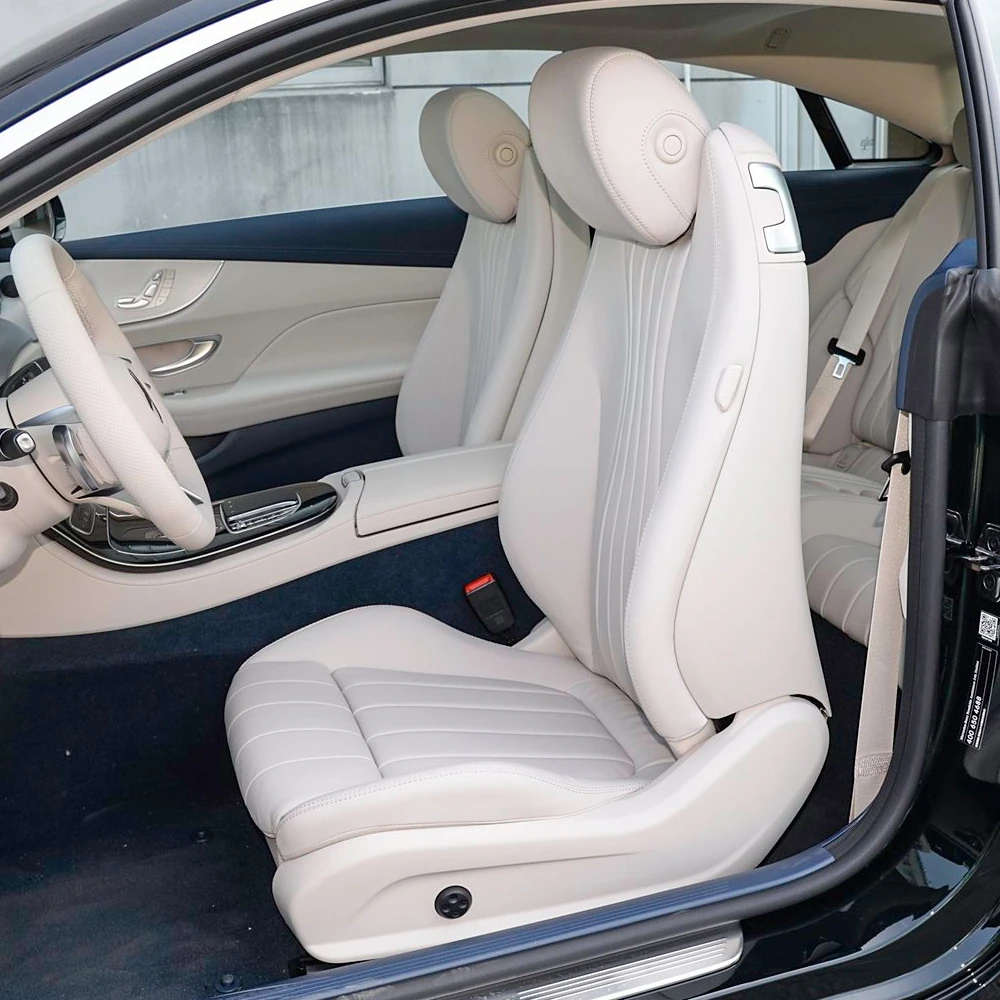 For Benz E Class C238 Coupe 2016 2017 2018 2019 2020 2021 2022 2024 Full Set Nappa Leather Custom Car Seat Covers