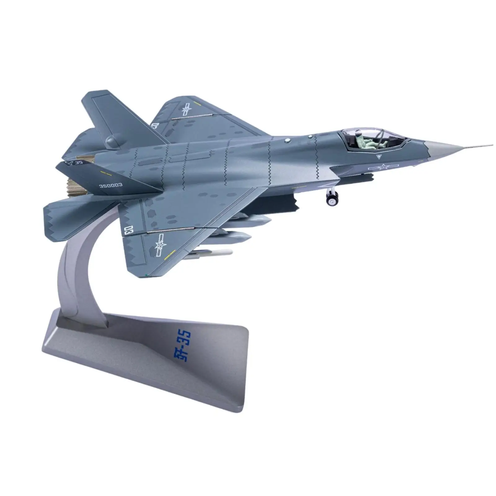 Simulation 1:72 Aircraft Model Collectible Fighter Jet for Bookshelf Bedroom