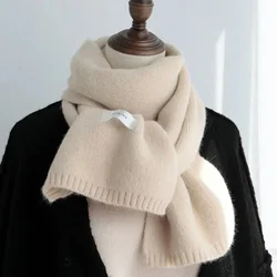 Imitation Kaschmir Schal Frauen Winter Schals Und Wraps Hijab Decke Damen Dicken Halstuch Bufanda Pashmina Lange Echarpe