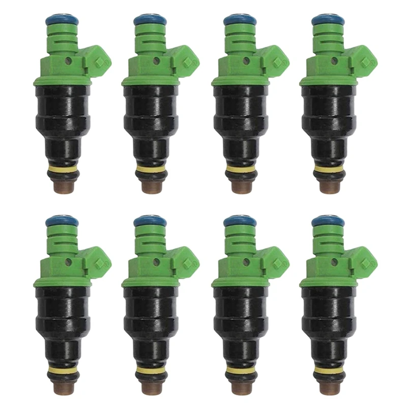 8Pcs 42Lb 440Cc EV1 Car Fuel Injectors For Ford Mustang Chevrolet Camaro 0280150558