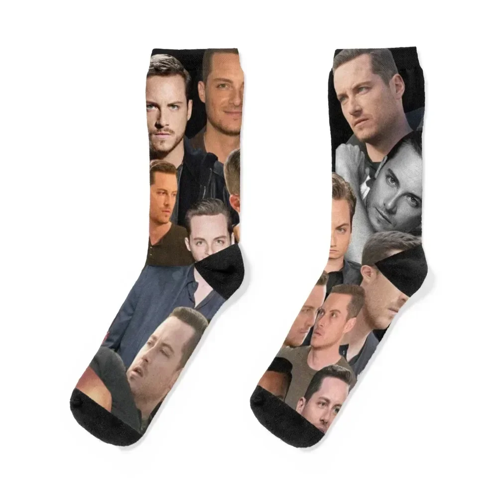 jesse lee soffer photo collage Socks custom sports short FASHION ankle Socks Man Women's