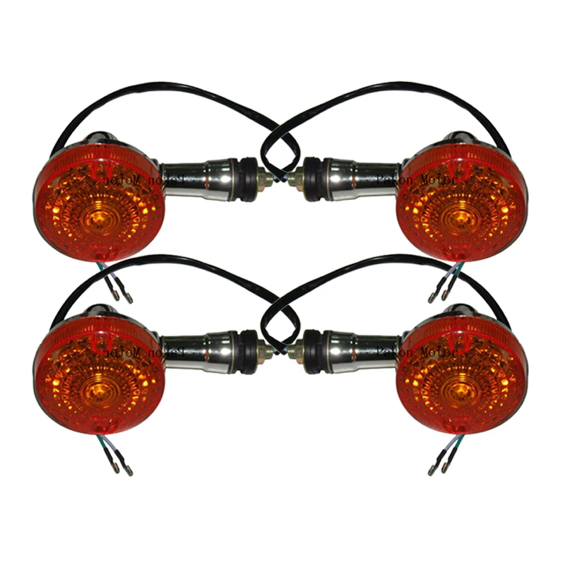 

Motorcycle Turning Lights for Suzuki Haojue Loncin Lifan Jingcheng Qingqi Univesal fit for 125cc-800cc Motorbike Signal Flashers
