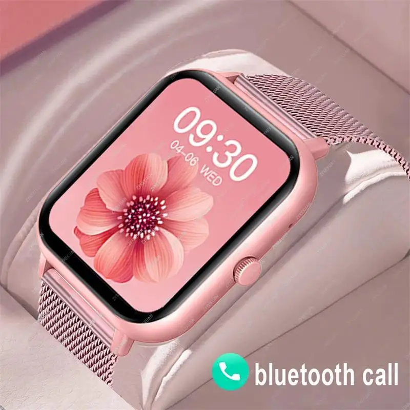 2023 New Bluetooth Call Smart Watch Women Fashion Smartwatch Men Sports Waterproof Smartwatches Suitable for Android Huawei