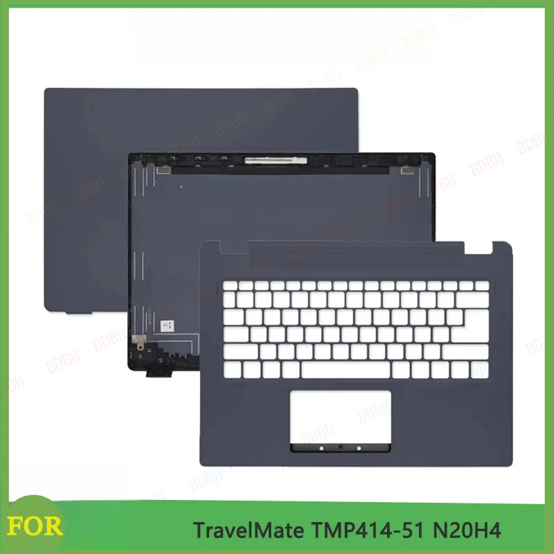 

Новая задняя крышка экрана для ноутбука TravelMate TMP414-51 N20H4, замена рамки клавиатуры