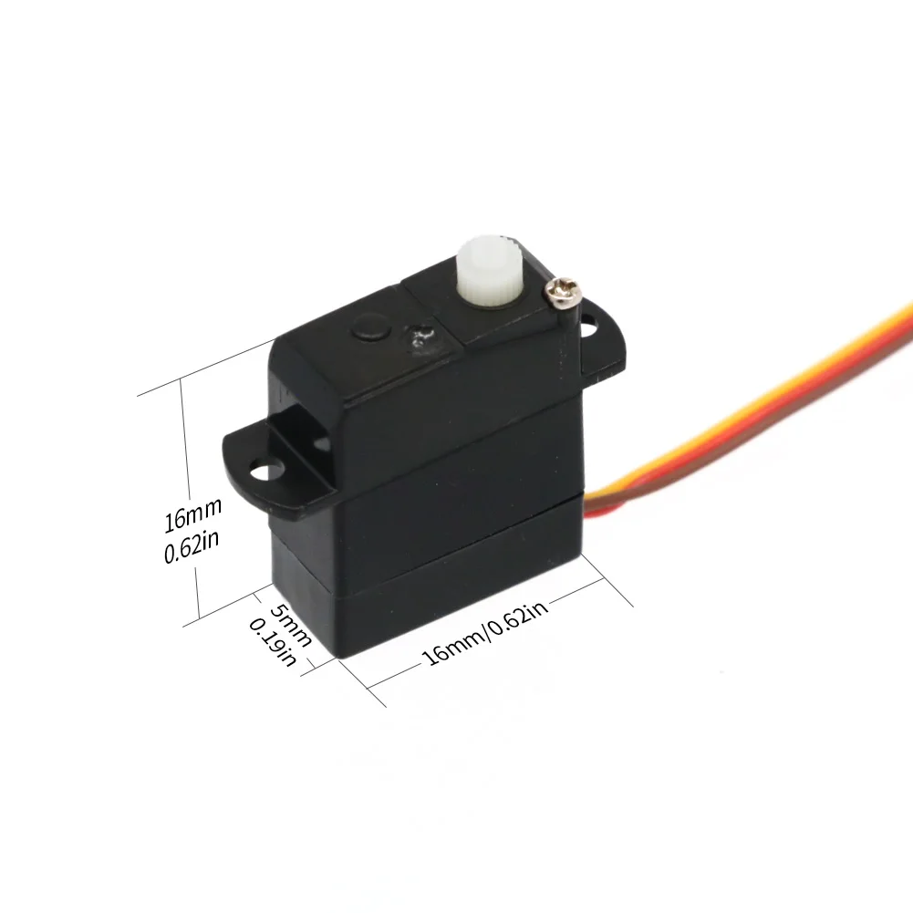 UAngel 1,7g de bajo voltaje Micro Digital Servo Mini conector JST para RC avión coche camión helicóptero barco juguetes modelo es especial