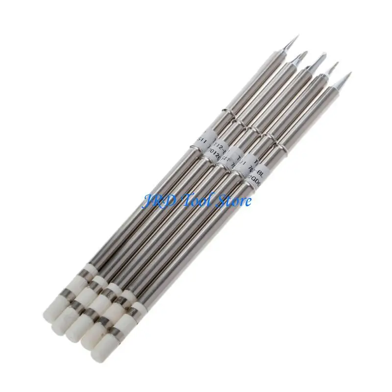 A2UD 5 PCS T12 Series Mẹo sắt cho FX951 Trạm hàn FM-2027 2028