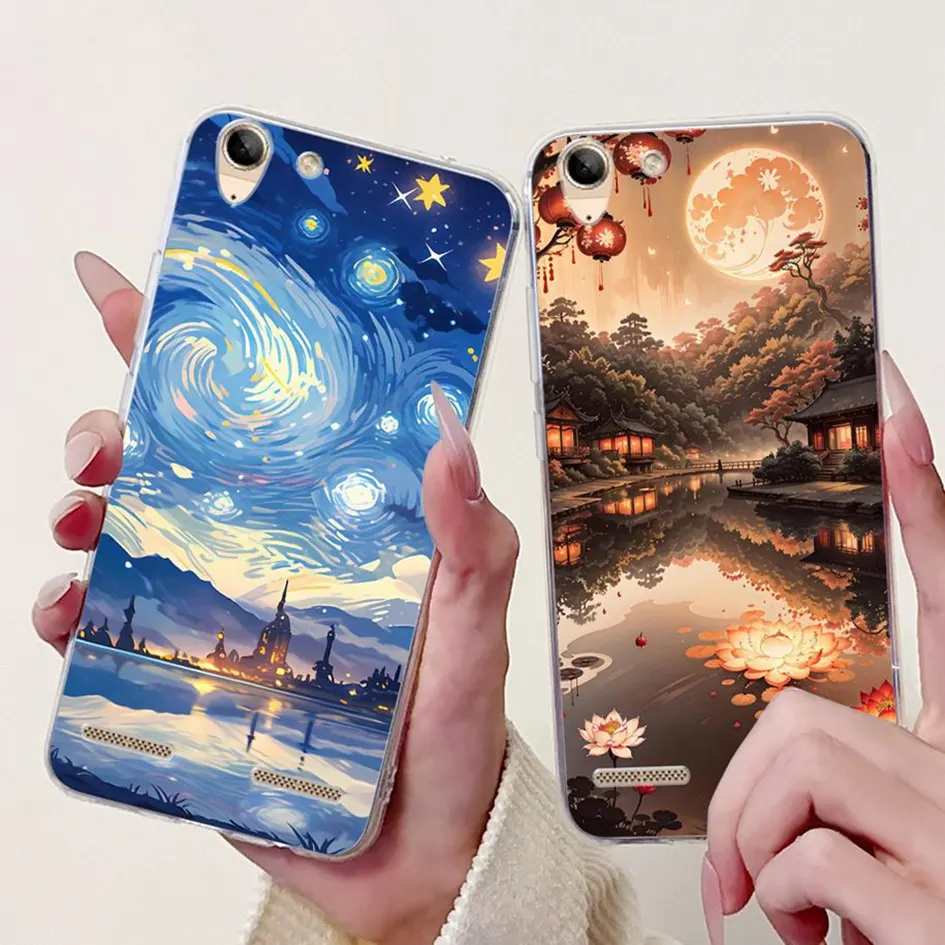 Чехол для Lenovo K5 2016, модный окрашенный мягкий силиконовый бампер из ТПУ для Lenovo Vibe K5 Plus A6020 A6020a46 A6020a40 Protector