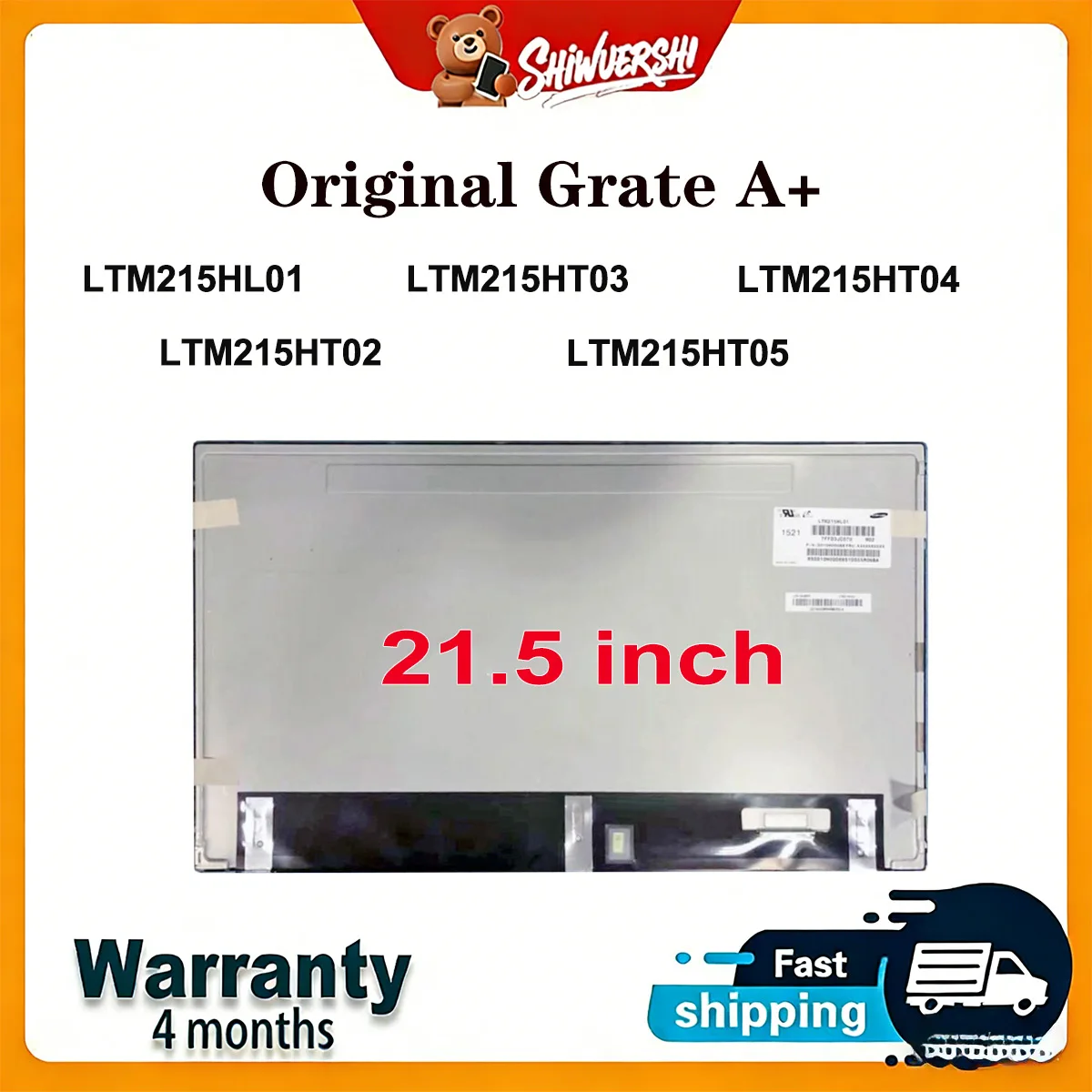 

21,5 "Новый оригинальный ЖК-экран LTM215HL01 LTM215HT03 LTM215HT04 LTM215HT02 LTM215HT05 Замена для AIO-дисплея