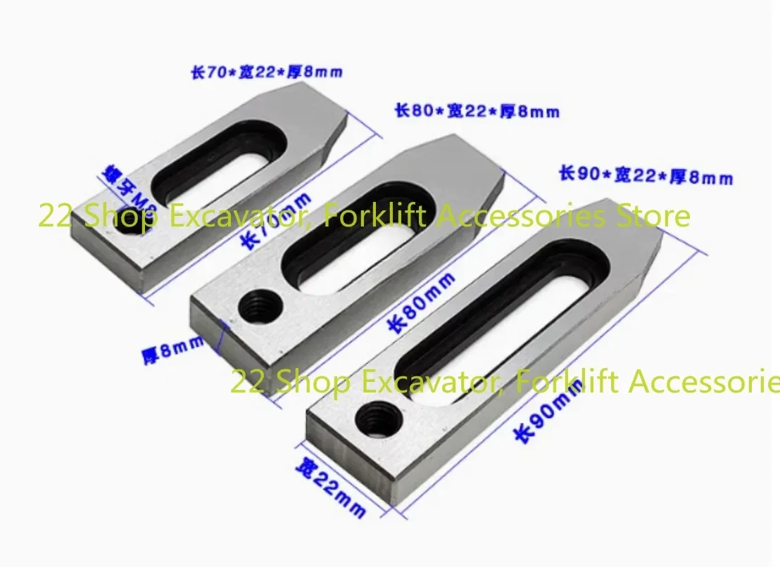 Wemd Clamp Tool Cnc Wire Edm Machine Rvs Jig Houder Rvs M6 M8 M10 Trage Draad Machine Drukplaat 1Pc