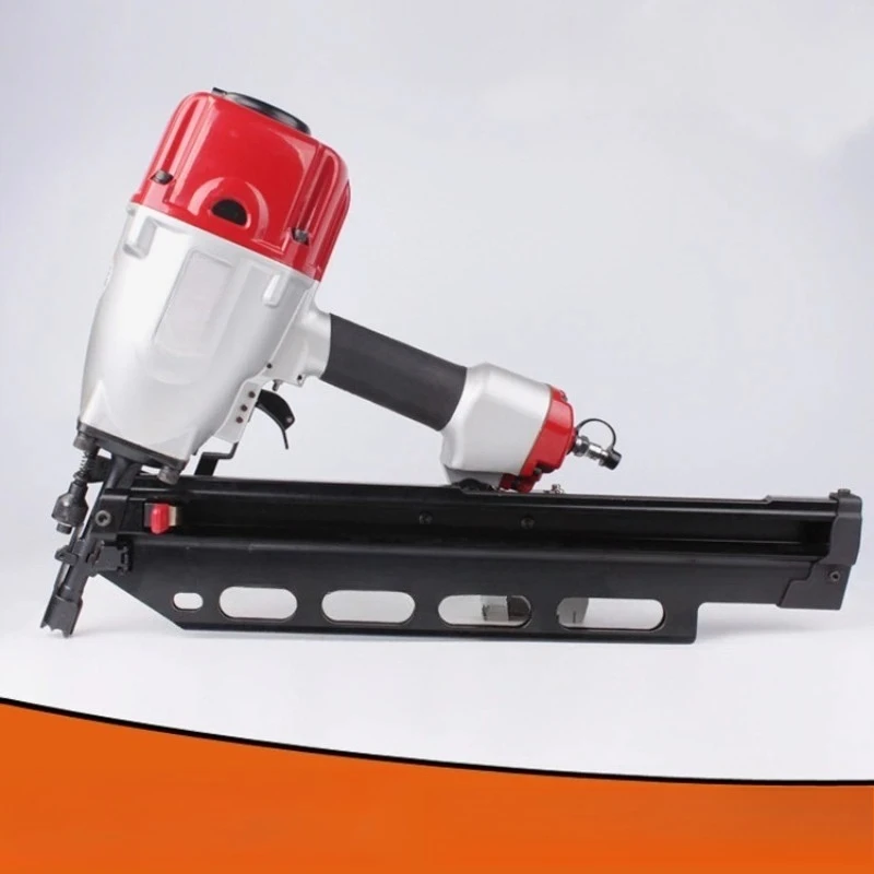 Tool Durable Slant Row Nail Gun 2890 Pneumatic Plastic Row Nail Gun Construction Row Nail Gun