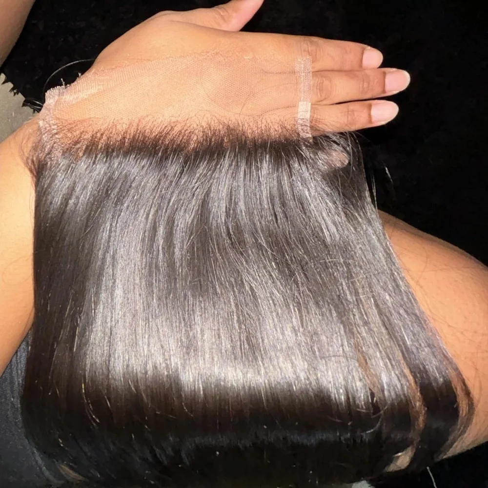 

Кружевной фронтальный парик для женщин, 13x4, прозрачный кружевной фронтальный парик из натуральных волос, предварительно выщипанные 4x4, прямые волосы, кружевная застежка