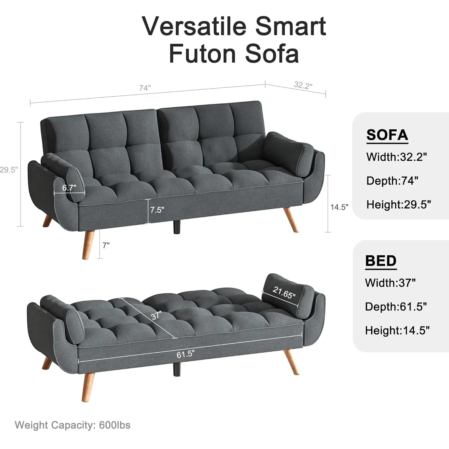 Thumbnail 2 - #9 Ranked Reclining Sofa Couches Picks in 2026
