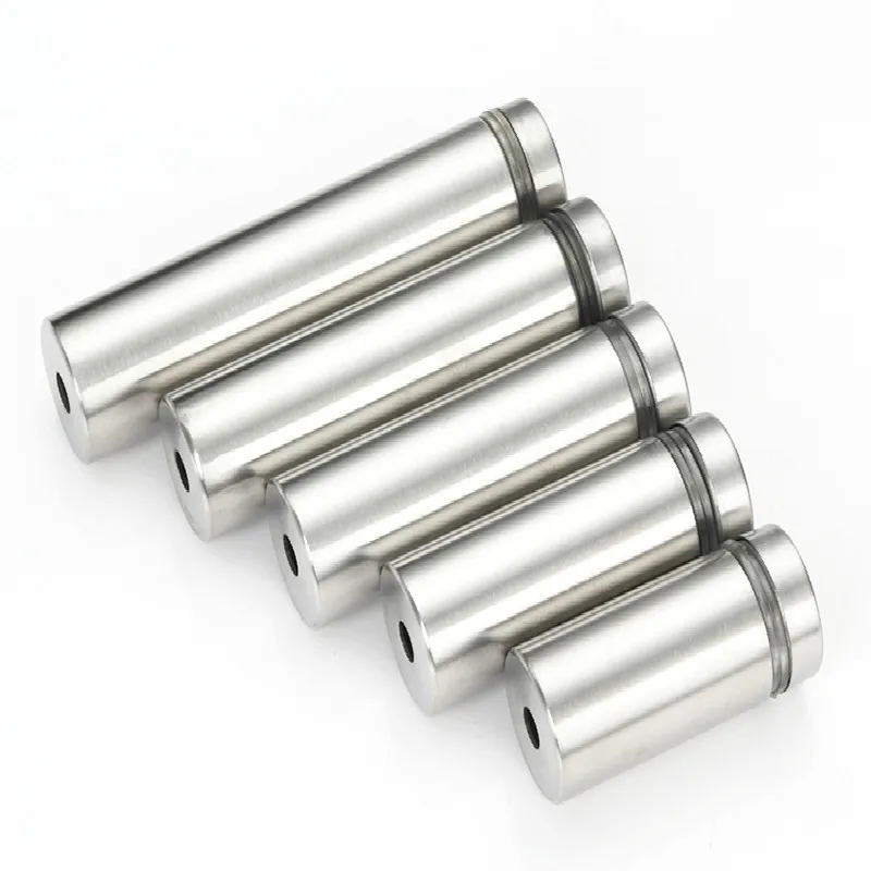 12mm Stainless Steel Advertising Standoff Pin Nails 10PCS, Glass Acrylic Billboard Fixing Fastener Hardware