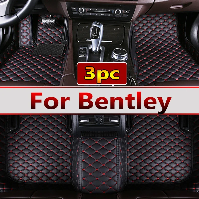 Car Floor Mat For Bentley Mulsanne Continental GT continental Flying Spur Arnage Falcon Azure Mulliner Bentayga Car Accessories