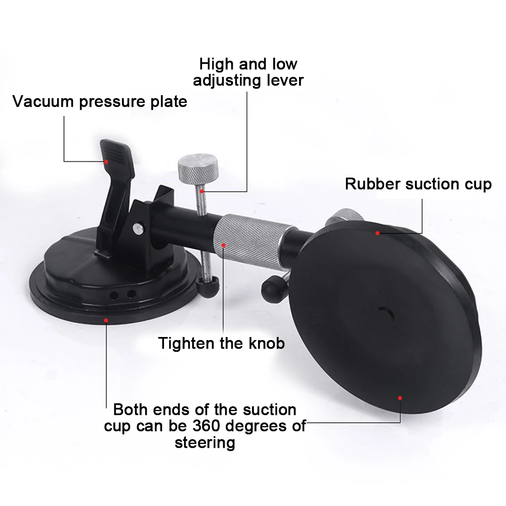 Adjustable Vacuum Suction Cup Glass Lifter Ceramic Tile Carrier Sucker Joining Leveling Countertop Installation Tool