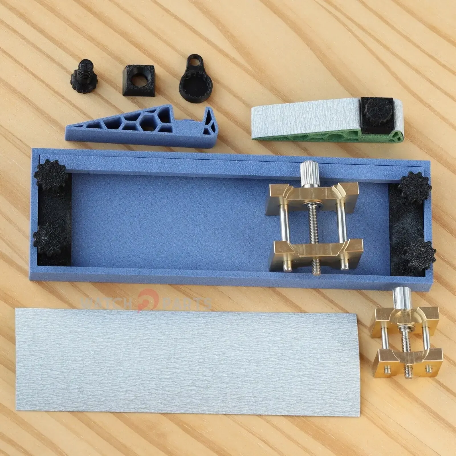 

Watch Case Polishing Brushed Sanding Professional Repair Tool With 320-400 Grit Sandpaper Set