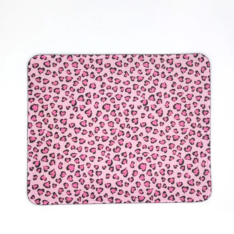 Imagem -03 - Leopardo Impressão Estilo Nórdico Mousepad para Jogos Computador Portátil Mesa Tapete do Mouse Almofada de Pulso Repousa Mesa Acessórios Escritório