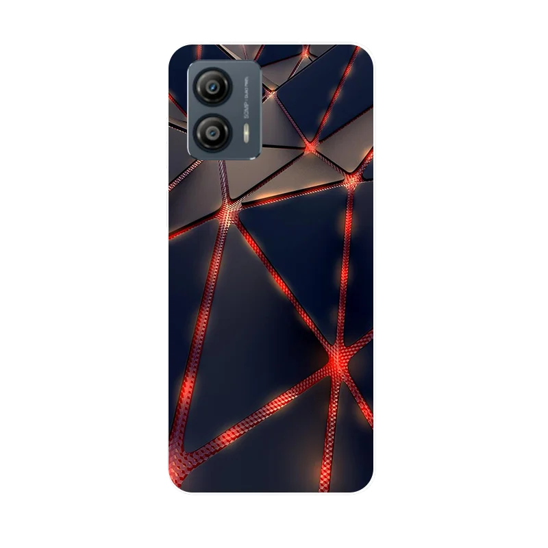 For Moto G53 Case Football Soft Silicone Back Cases for Motorola Moto G53 5G G 53 Phone Cover for MotoG53 etui Funda