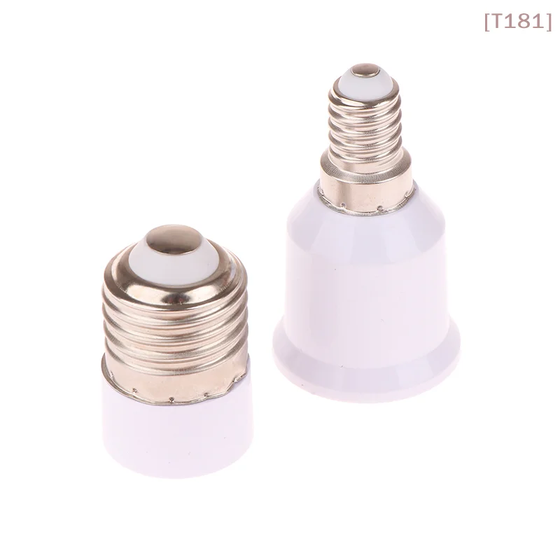 

[E] 1Pc LED Bulb Converter E14 To E27/E27 To E14 Lamp Bulb Base Holder E14 Female E27 Male Adapter Conversion Socket Adapter