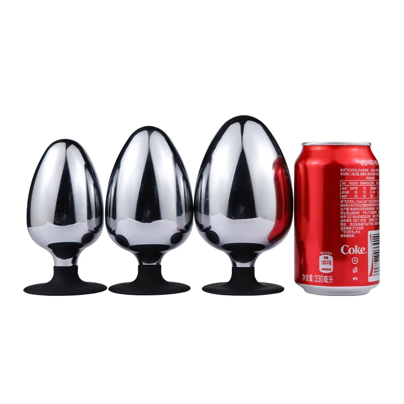 Extra Big Diameter Dilatador Anal Expander Metal Buttplug Adult Sex Toys Masturbator Large Anal Plug G Spot Butt Plugs for Women