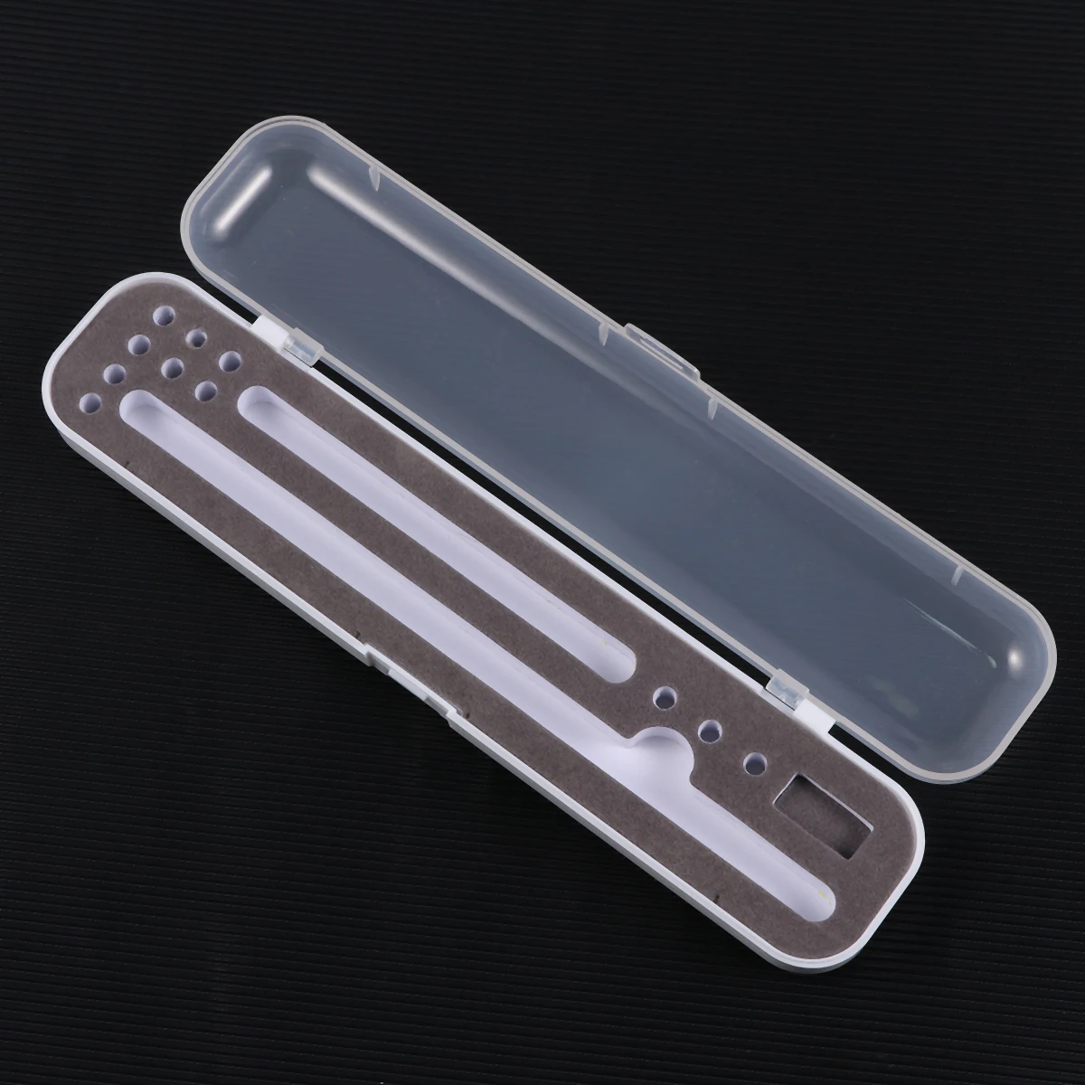 

Stylus Pen Box 10Mm Protective Case Capacitive Pencil Holder Durable Desk Capacitive Pencil Carrying Case Accessory