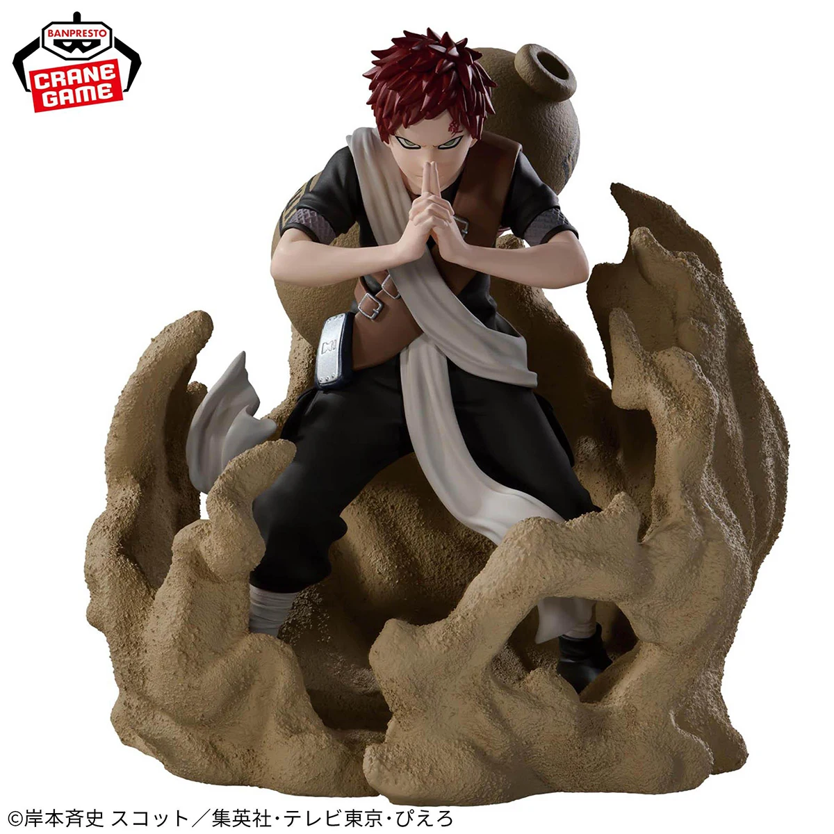 Banpresto Naruto Uchiha Sasuke Chidori Combinatie Battle Anime Figuren Model Speelgoed Originele Ornament