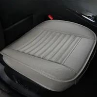 Universal Car Seat Cover Breathable PU Leather Pad Mat For Auto Chair Cushion Car Front Seat Cover Four Seasons Anti Slip Mat