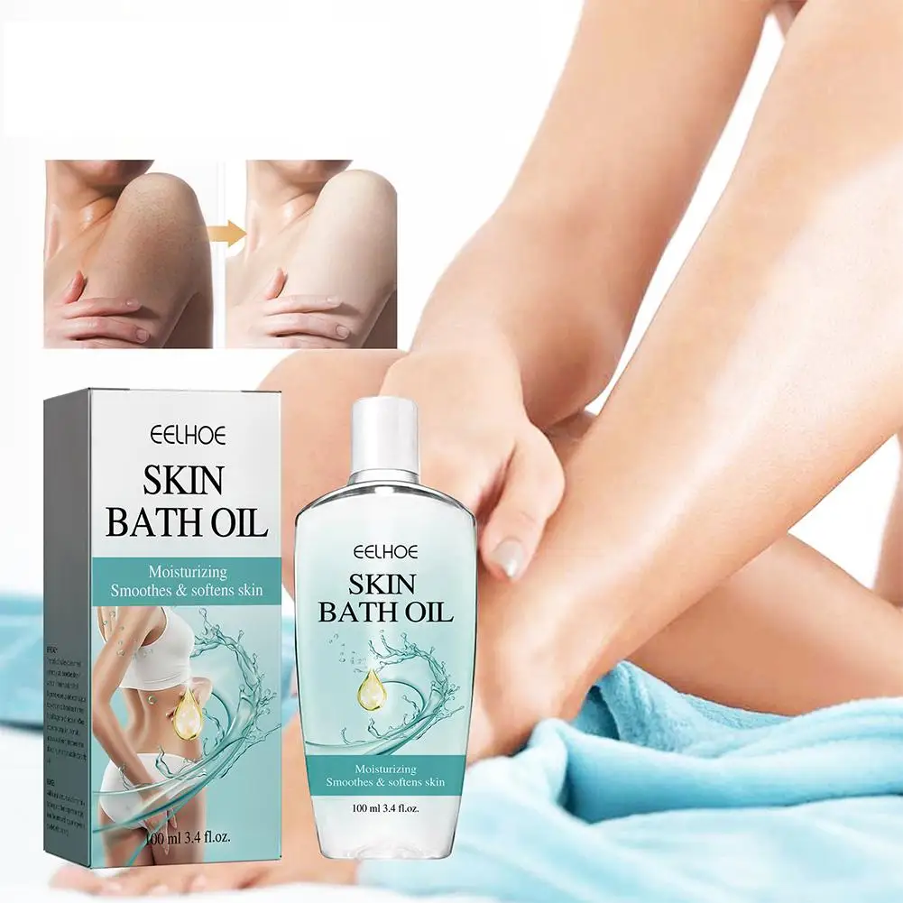 Bath Oil Gently Cleans And Repairs The Skin Moisturizes Skin and Prevention Gentle Fine Exfoliation The Dryness Lubricates Y3C1