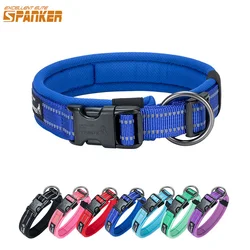 Nylon Dog Collar Outdoor Walking Pet Collars Adjustable Puppy Collar for Small Medium Large Dog Chihuahua Bulldog Pug