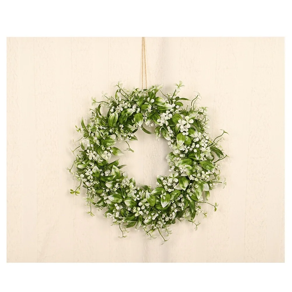 

Gypsophila Garland Baby's Breath Wreath Wedding Decoration As Shown Outdoor Safe Plastic Garland Of Stars Design