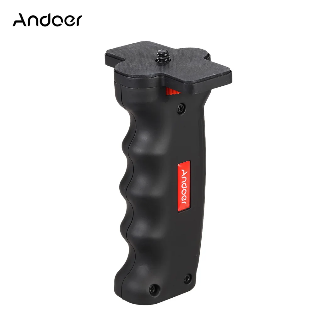 Andoer Cross-shaped Mini Universal Handheld Grip Handheld Stabilizer Holder with 1/4\