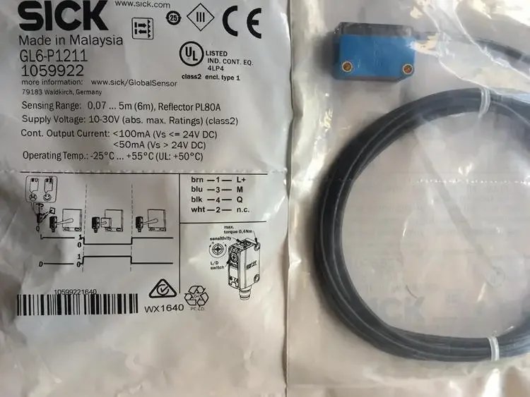 

NEW Photoelectric switch GL6-P4212 GL6-P4211 GL6-P1211 GL6-P1212